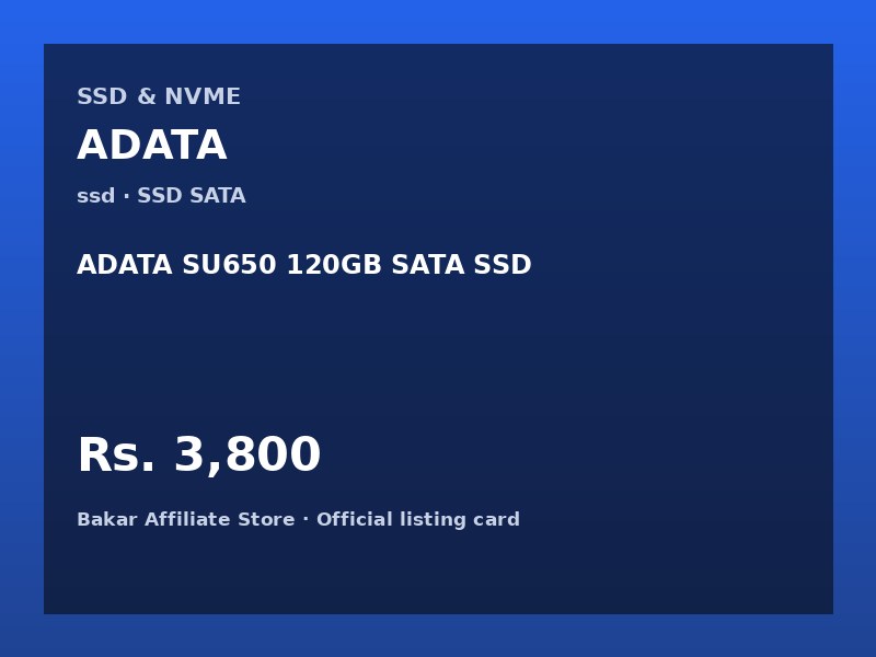 ADATA SU650 120GB SATA SSD