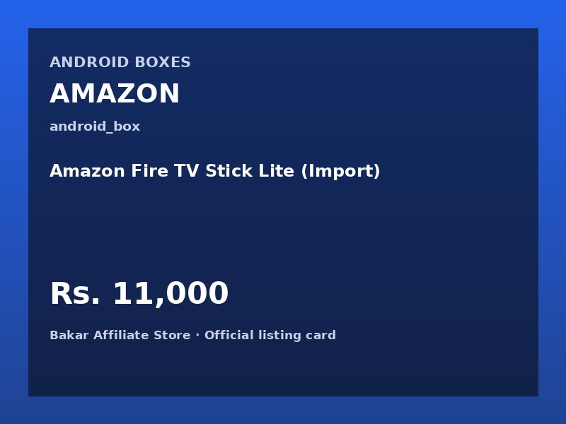 Amazon Fire TV Stick Lite (Import)