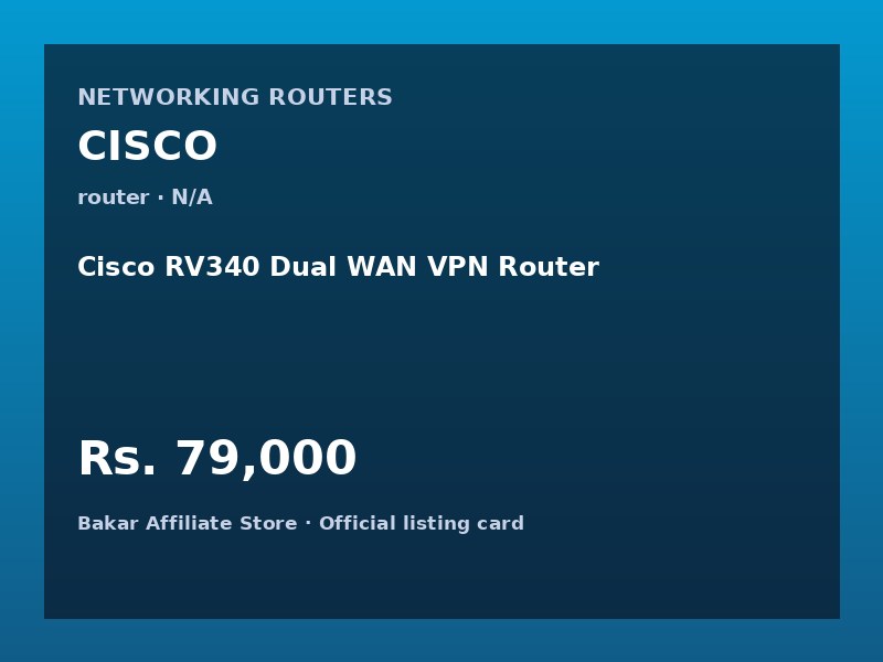 Cisco RV340 Dual WAN VPN Router