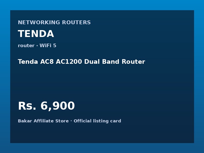 Tenda AC8 AC1200 Dual Band Router