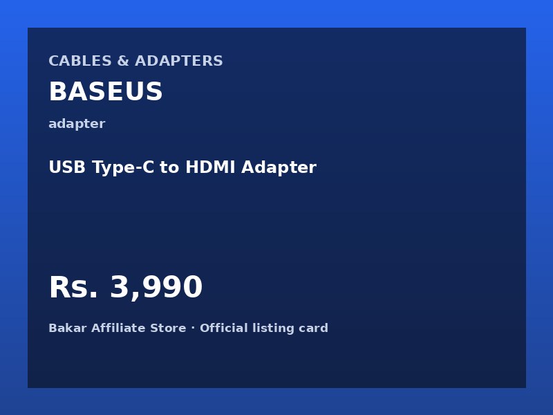 USB Type-C to HDMI Adapter